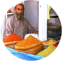 Ein Händler in Pakistan