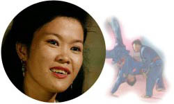 Portrait der Vovinamkämpferin Phuong