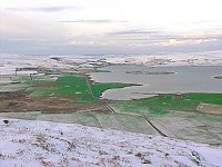 Küstenfoto der Orkneys Inseln