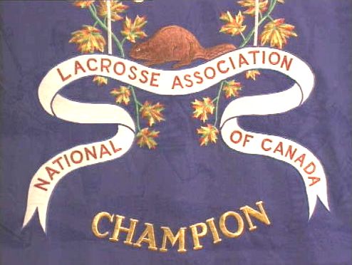 Wappen der National Lacrosse Association of Canada [Klick auf das Bild, schließt das Fenster]