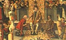 Gemäldes des spanischen Königs