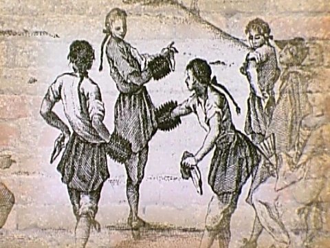 Historische Zeichnung aus der italienischen Renaissance [Klick auf das Bild, schließt das Fenster]