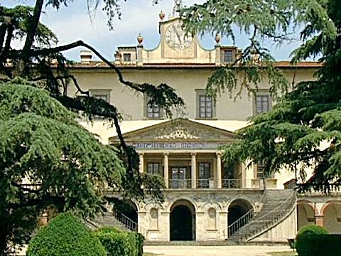 Ein prunkvolles Haus aus der Renaissance [Klick auf das Bild, schließt das Fenster]