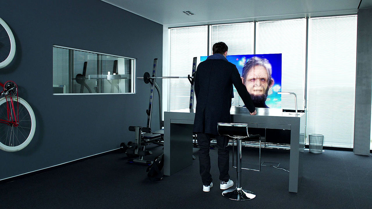 So sieht das Büro im Film aus