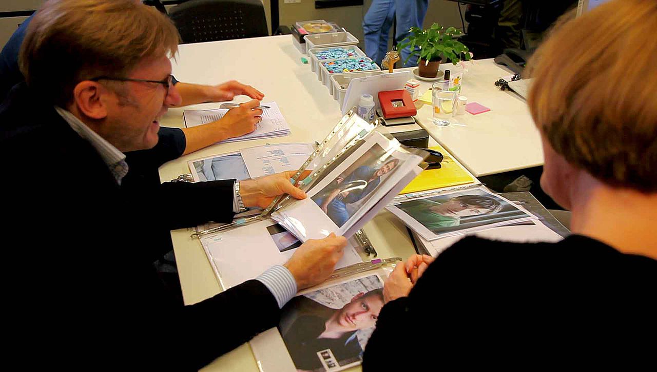 Auswahl der Hauptdarsteller