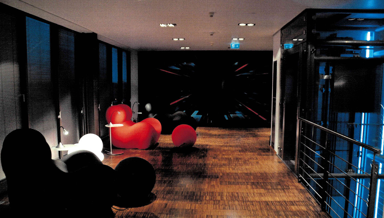 Szenenbildentwurf Creativlounge