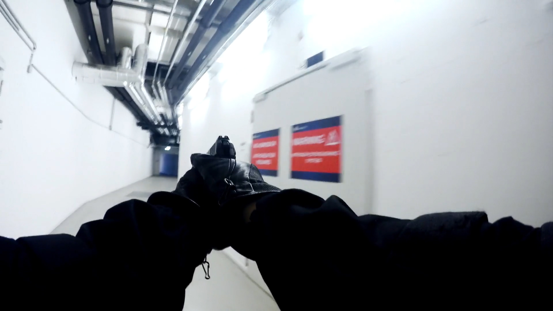 Kamera, die am Körper befestigt ist