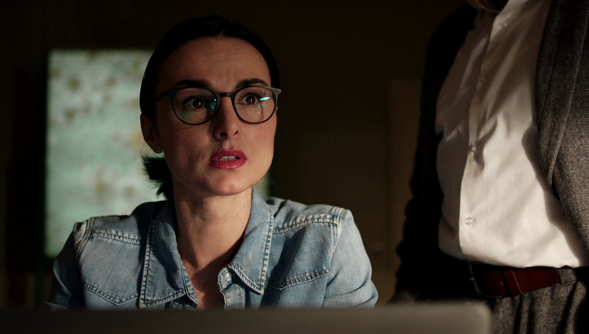 Die Bluse später im Film