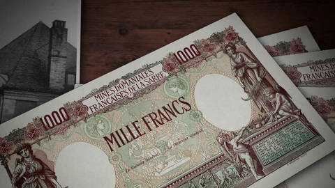 Geldscheine 1000 Francs (Foto: SWR – Screenshot aus der Sendung)