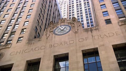 Das Chicago Board of Trade Gebäude. (Foto: SWR - Screenshot aus der Sendung)