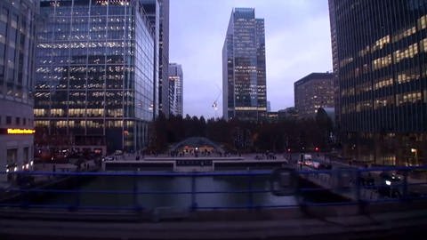 Hochhäuser in der Londoner City (Foto: SWR - Screenshot aus der Sendung)