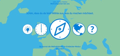 Screenshot aus dem Lernspiel von Navigationsmenu. (Foto: SWR - Screenshot aus dem Lernspiel)