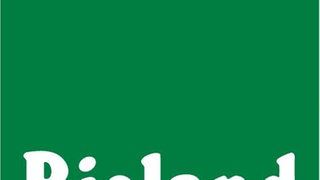 Das Logo zeigt einen dunkelgrünen Hintergrund, auf dem in weiß "Bioland" steht