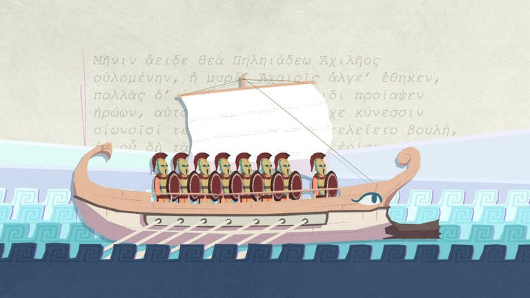 Screenshot aus dem Film "Das antike Griechenland"