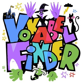 Logo des Lernspiels Vokabelfinder