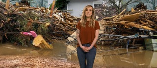 Screenshot aus dem App-Modul "Waldbrand und Flutkatastrophe"