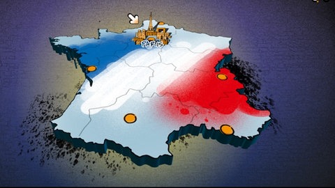 Verfolgungsjagd durch Frankreich: In verschiedenen Städten suchst du im Lernspiel nach dem Phantom und machst Französisch-Übungen.