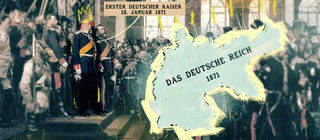 Screenshot aus dem Film "Die deutsche Reichgründung 1871"
