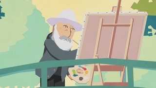 Screenshot aus dem Film "Claude Monet"