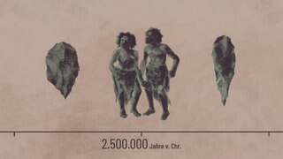 Screenshot aus dem Film "Die Steinzeit"