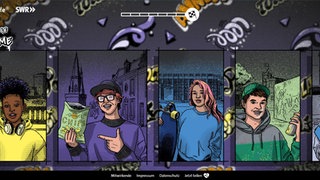 Anfangsscreen der Station