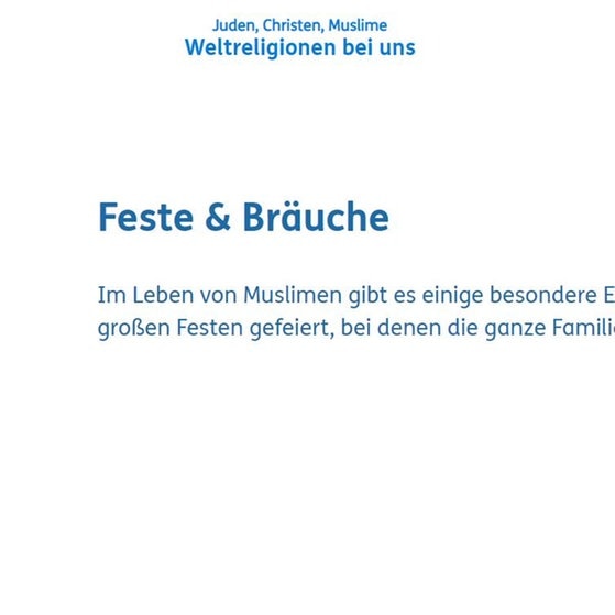 Menü des Lernspiels