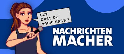 Screenshot aus dem Lernspiel Nachrichtenmacher: Werde Teil der Nachrichten-Redaktion, wähle Nachrichten aus, checke Quelle und schule deine Medienkompetenz.