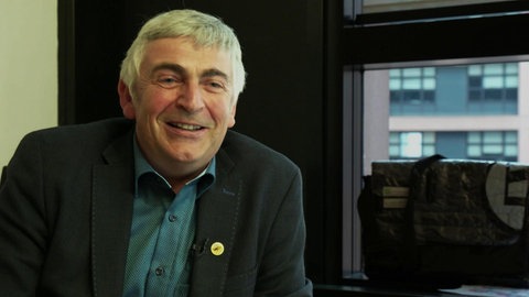 Martin Häusling in Büro.