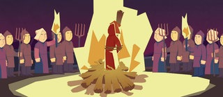 Screenshot aus dem Film "Die Hexenverfolgung"