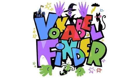 Logo des Lernspiels Vokabelfinder