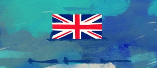 Grafik mit der Flagge Großbritanniens. Was ist das Vereinigte Königreich