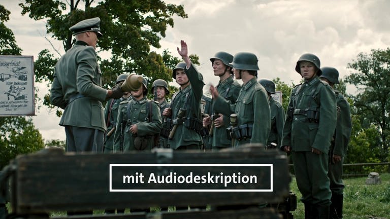 Deutschland 194445 · Justus will sein Land verteidigen (Audiodeskription) · Der Krieg und ich (Foto: SWR / LOOKS Film / Toto Studio)