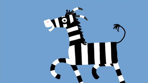 Zebra · Ich kenne ein Tier (Foto: SWR)