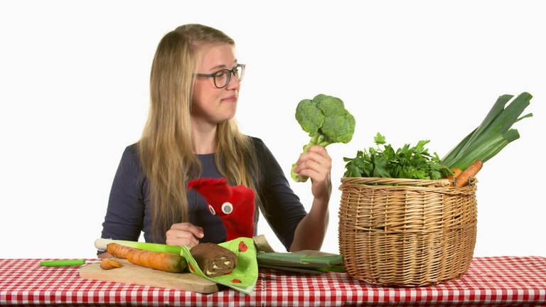 Folge 35: Gemüsesuppe · Deutsch mit Socke (Foto: WDR)