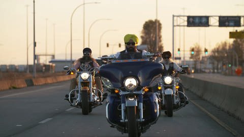Der Sikh Motorrad-Club (Foto: SWR)