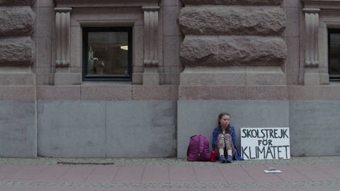 Gretas Schulstreik für das Klima 2018 (Foto: WDR)