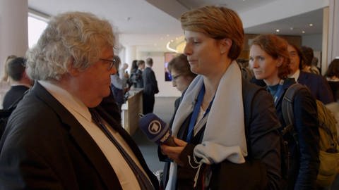 Brüssel: Bericht über das EU-Parlament – Interviews mit Abgeordneten (Foto: SWR)
