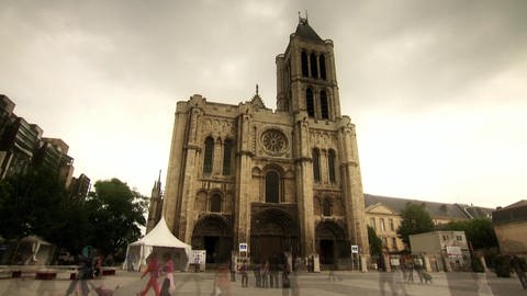 Die Abteikirche von Saint-Denis und die Kathedrale von Sens (Foto: WDR)
