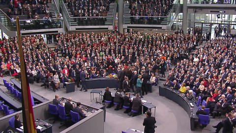 Die Bundesversammlung wählt (Foto: WDR)
