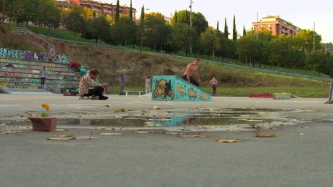 Die Skaterkultur in Barcelona (Foto: WDR)