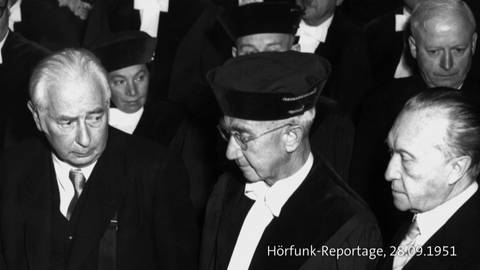 Historischer Rückblick - Die Anfänge 1951 (Foto: SWR)