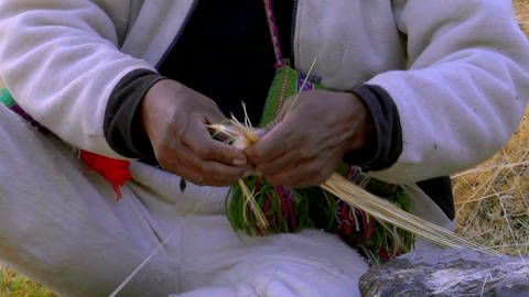 Die traditionelle Technik der Inka (Foto: SWR / WDR)