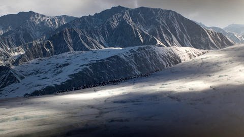 Gletscher als Landschaftsgestalter (Foto: SWR)