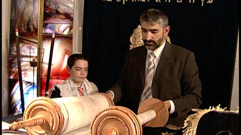 Generalprobe mit dem Rabbiner (Foto: WDR)
