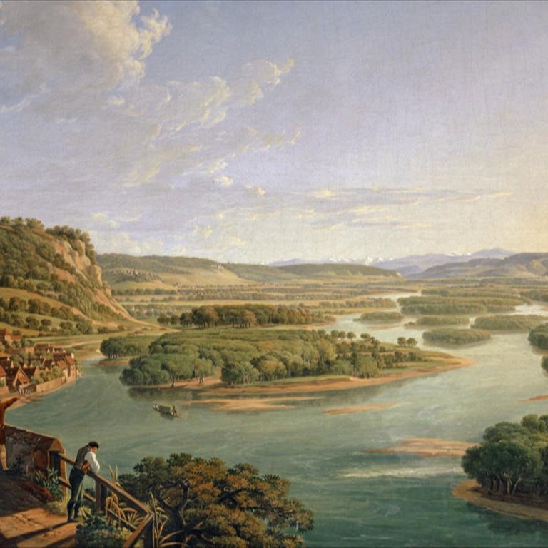 Johann Gottfried Tulla und die Begradigung des Rheins (Foto: SWR)