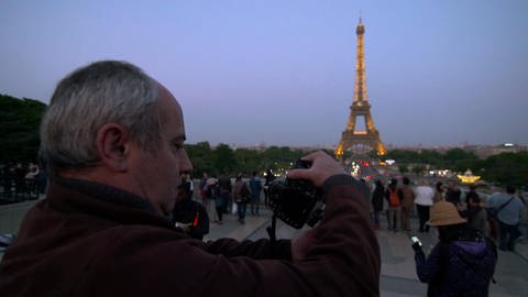 Der funkelnde Eiffelturm (Foto: SWR)