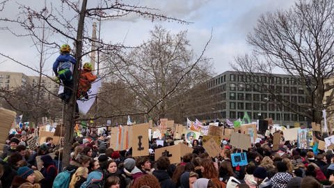 Tag der Demo in Berlin (Foto: WDR)