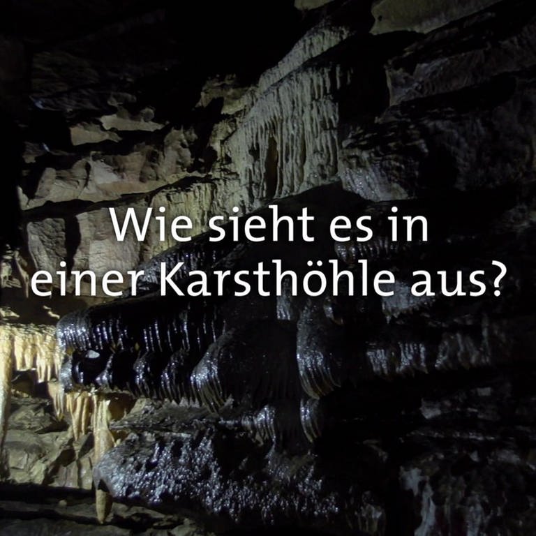 Wie sieht es in einer Karsthöhle aus? · Frage trifft Antwort (Foto: SWR)