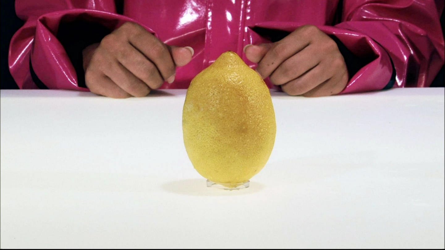 Eine Zitrone. (Foto: SWR - Screenshot aus der Sendung)