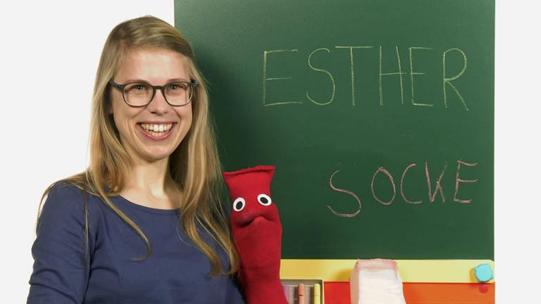 Folge 17: Schreiben lernen · Deutsch mit Socke (Foto: WDR)